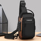 Anti-theft Chest Shoulder Crossbody Sling Bag with USB Port