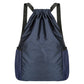 Sport Drawstring Backpack With 2 Pockets Large Capacity Basketball Bag
