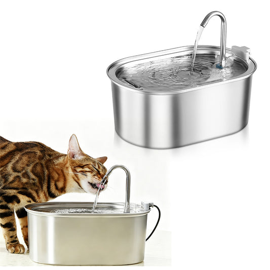 Electric Pet Water Dispenser Cat Dog Fountain 3L Drinking Automatic Sensor