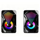 Computer Speakers RGB Desktop 2 Inch Dual Drivers Soundbar for Laptop