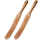 2 Pack Wooden Spatulas for Baking Mixing Sourdough and Cooking