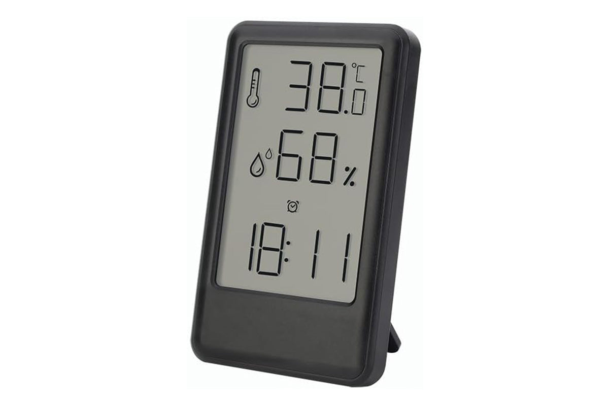 3 in 1 Digital Hygrometer Indoor Room Thermometer and Digital Clock