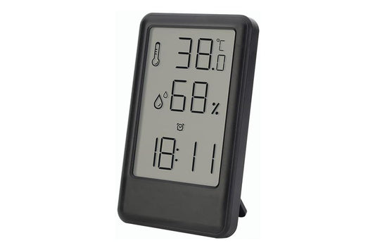 3 in 1 Digital Hygrometer Indoor Room Thermometer and Digital Clock