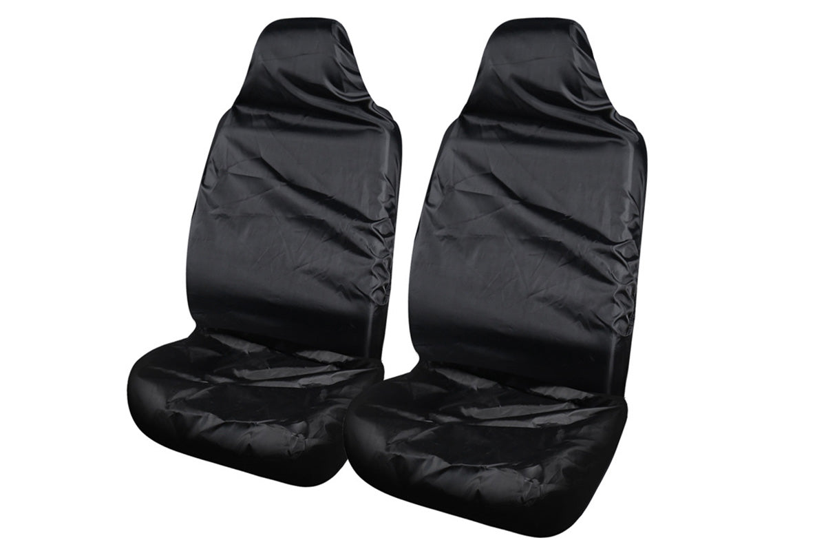 Universal Car Front Seat Covers Pair Waterproof Easy Clean Seat Protectors