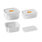 Food Storage Drain Containers with Lids and Ventilation Holes