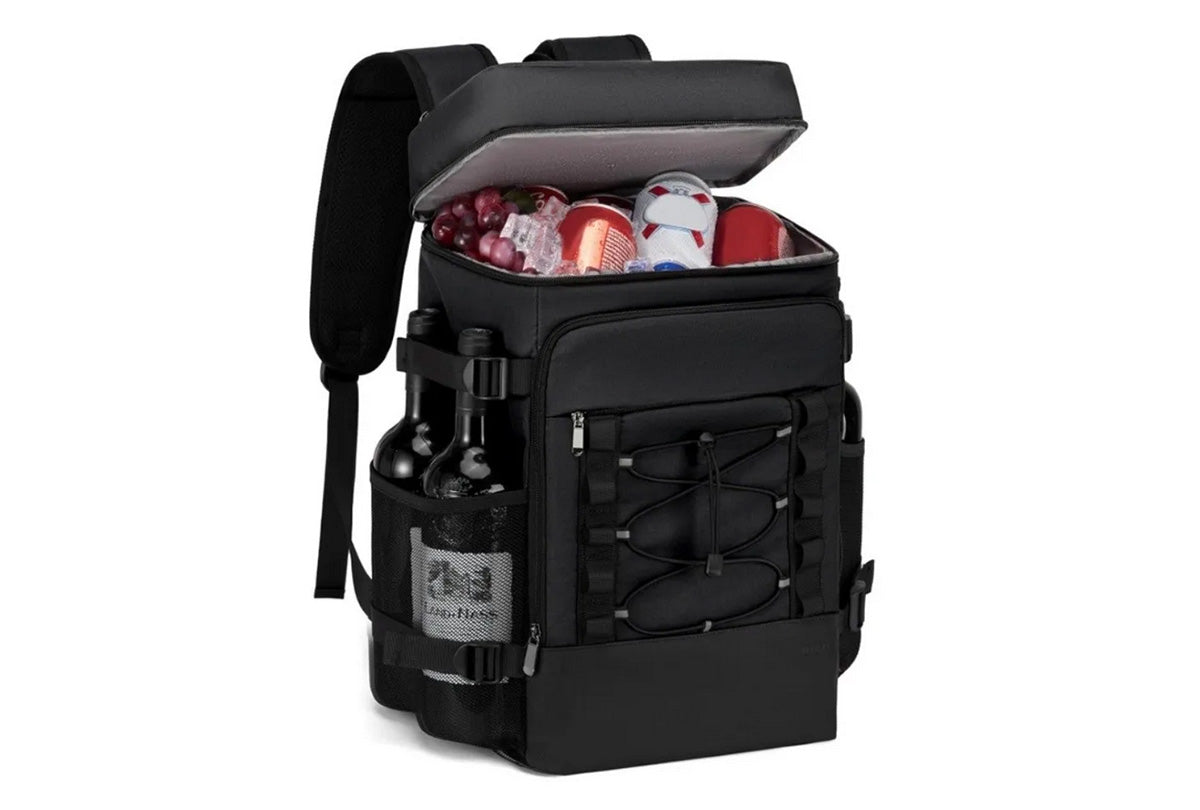 25L Insulated Cooler Backpack Freshness Preservation Backpack For Beach Travel