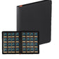 16 Pocket Card Binder 1024 Capacity PVC Free Hard Shell Waterproof Zipper