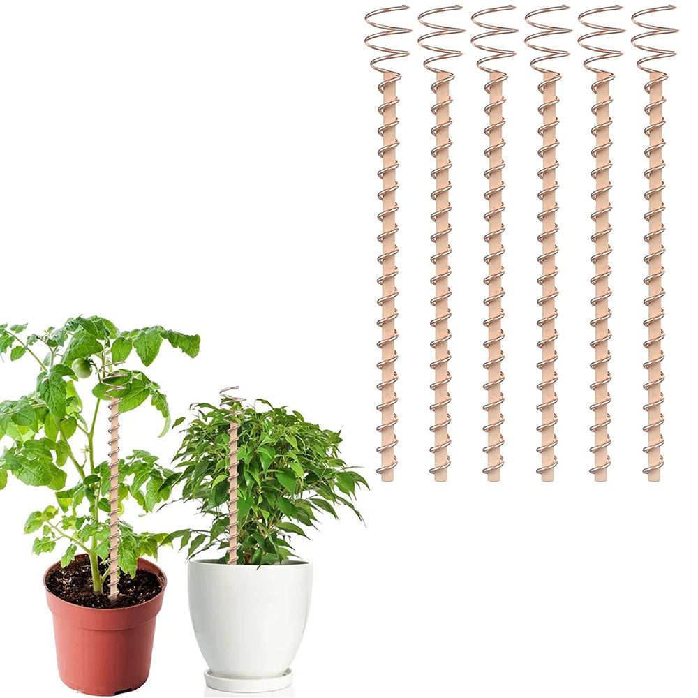 6Pcs Electroculture Garden Stake Copper Antenna for Plants