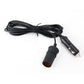 12V Car Cigarette Lighter Adapter Extension Cable Cord Plug Connector