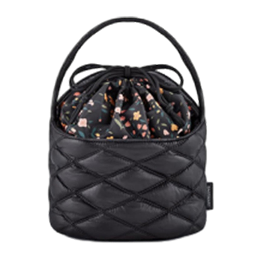 Travel Drawstring Cosmetic Storage Barrel Bag