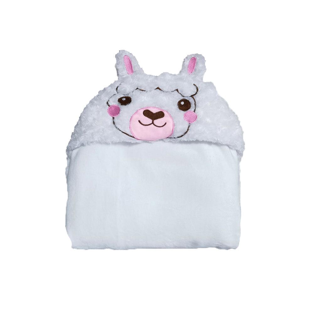 Warm Cozy Flannel Wearable Hooded Blanket for Adults