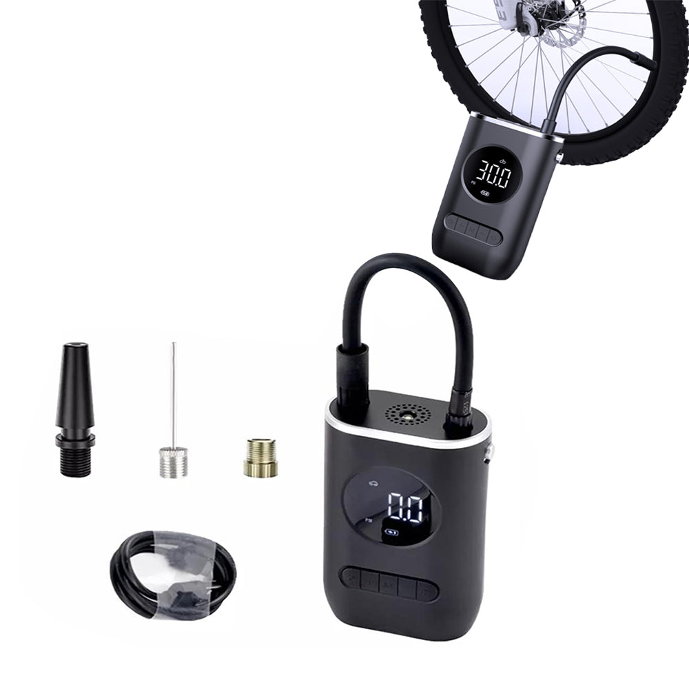 Portable Car Tire Air Inflator Rechargeable Cordless Tyre Electric Pump