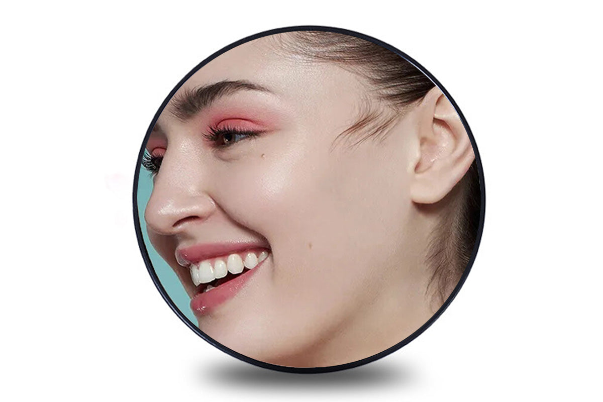 5X/10X/15X Magnifying Suction Mirror Round Cosmetic Mirror for Bathroom