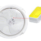 Solar Ceiling Lights Indoor Outdoor Solar Shed Light for Yard Patio Shop Porch