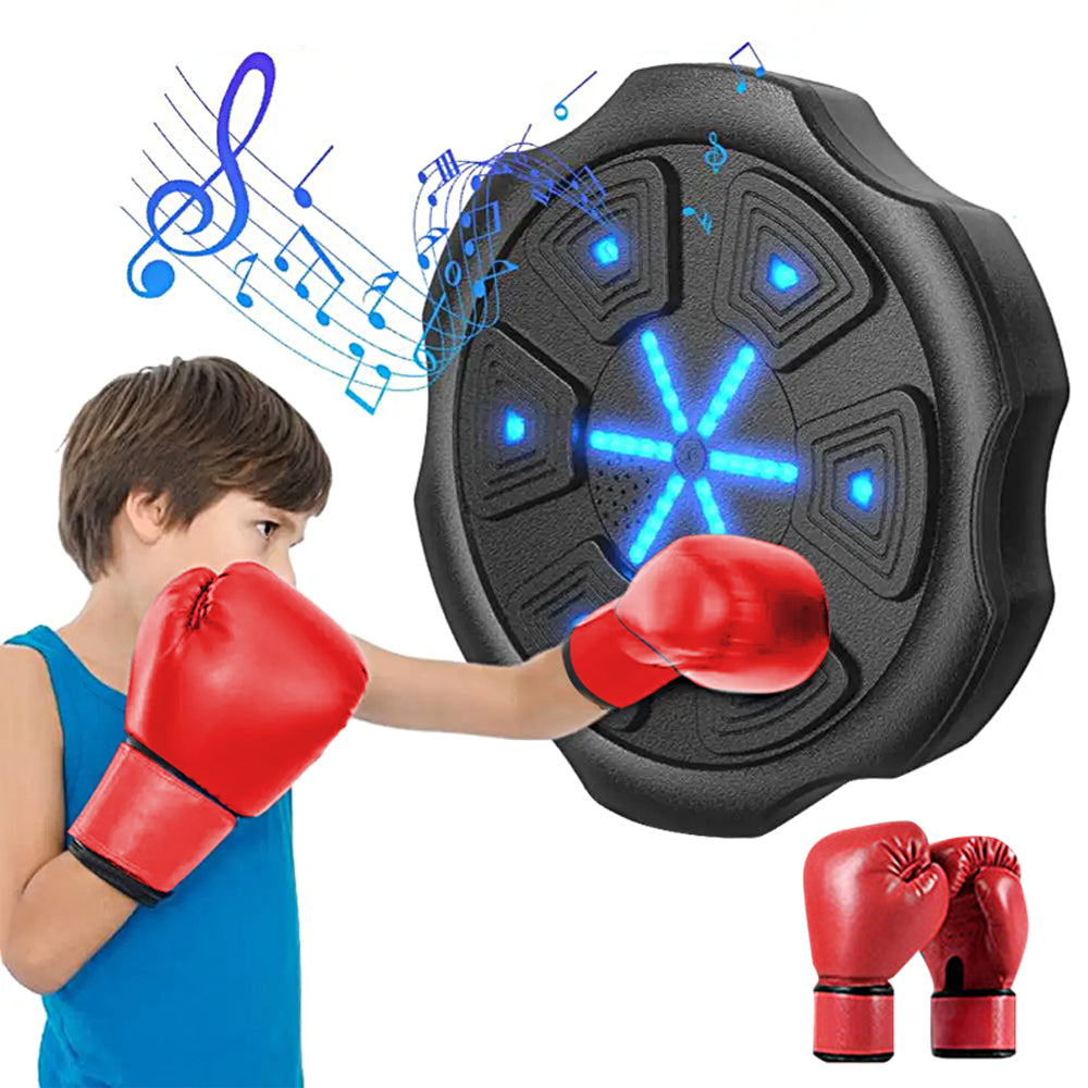 Wall Mounted Smart Bluetooth Music Boxing Training Punching Equipment with Boxing Gloves