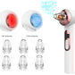 2-In-1 Cold and Heat Compress Blackhead Remover Pore Vacuum Suction Device with 6 Heads 5 Levels