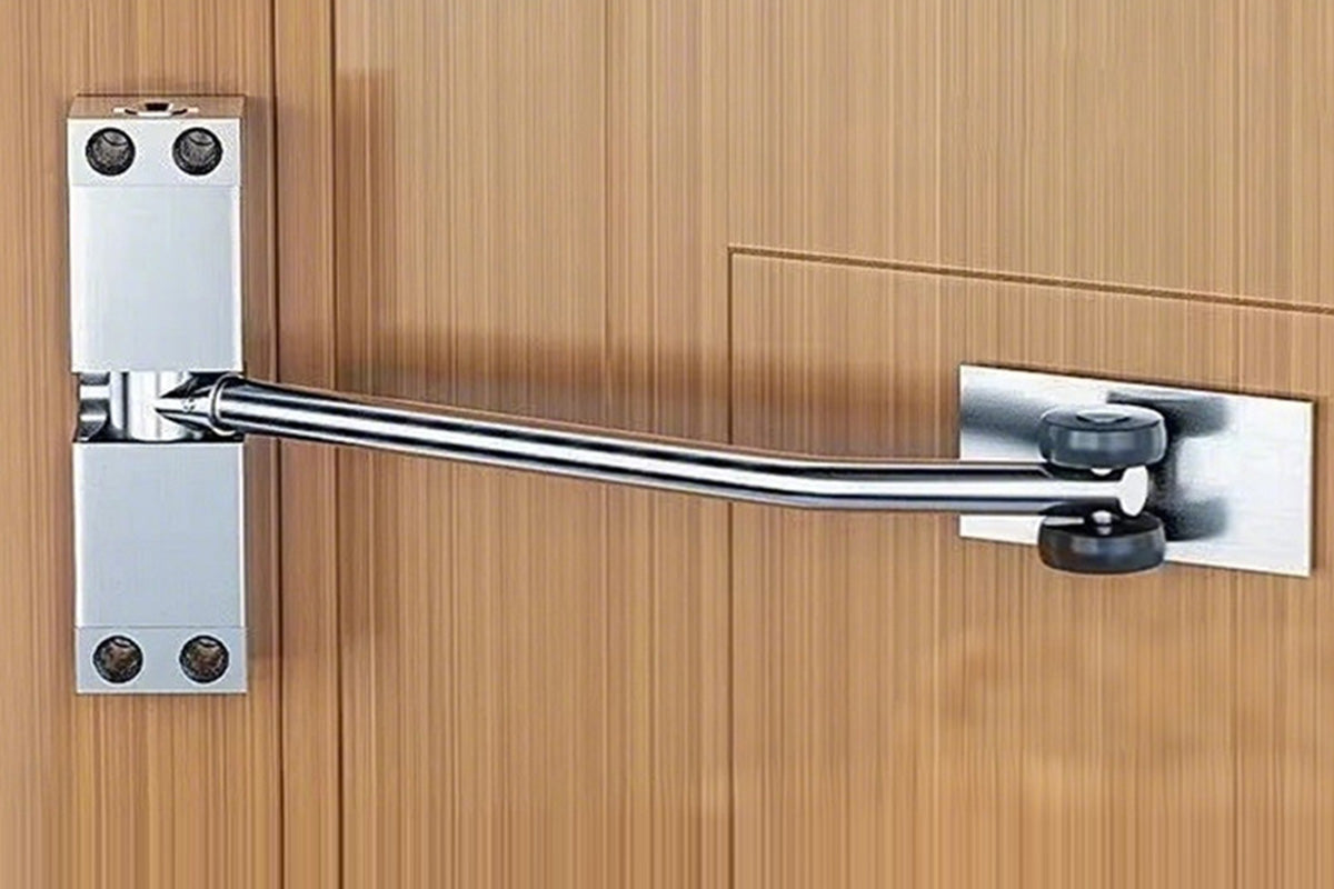 Aluminum Alloy Automatic Door Closer with Adjustable Closing Angle