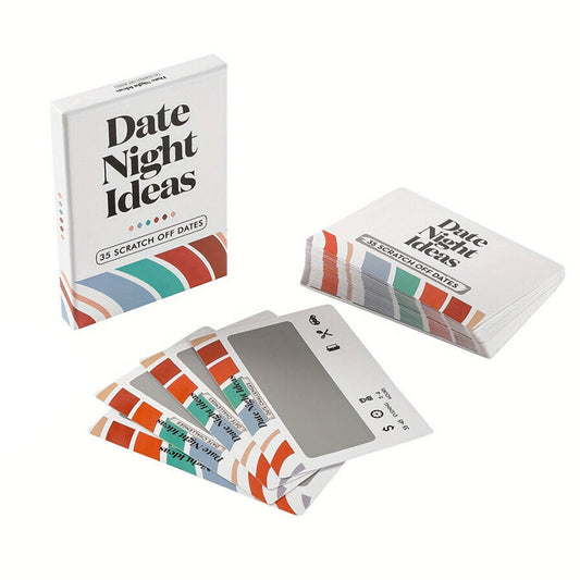 Date Night Ideas Cards Romantic and Funny Scratch off Card Game for Couples