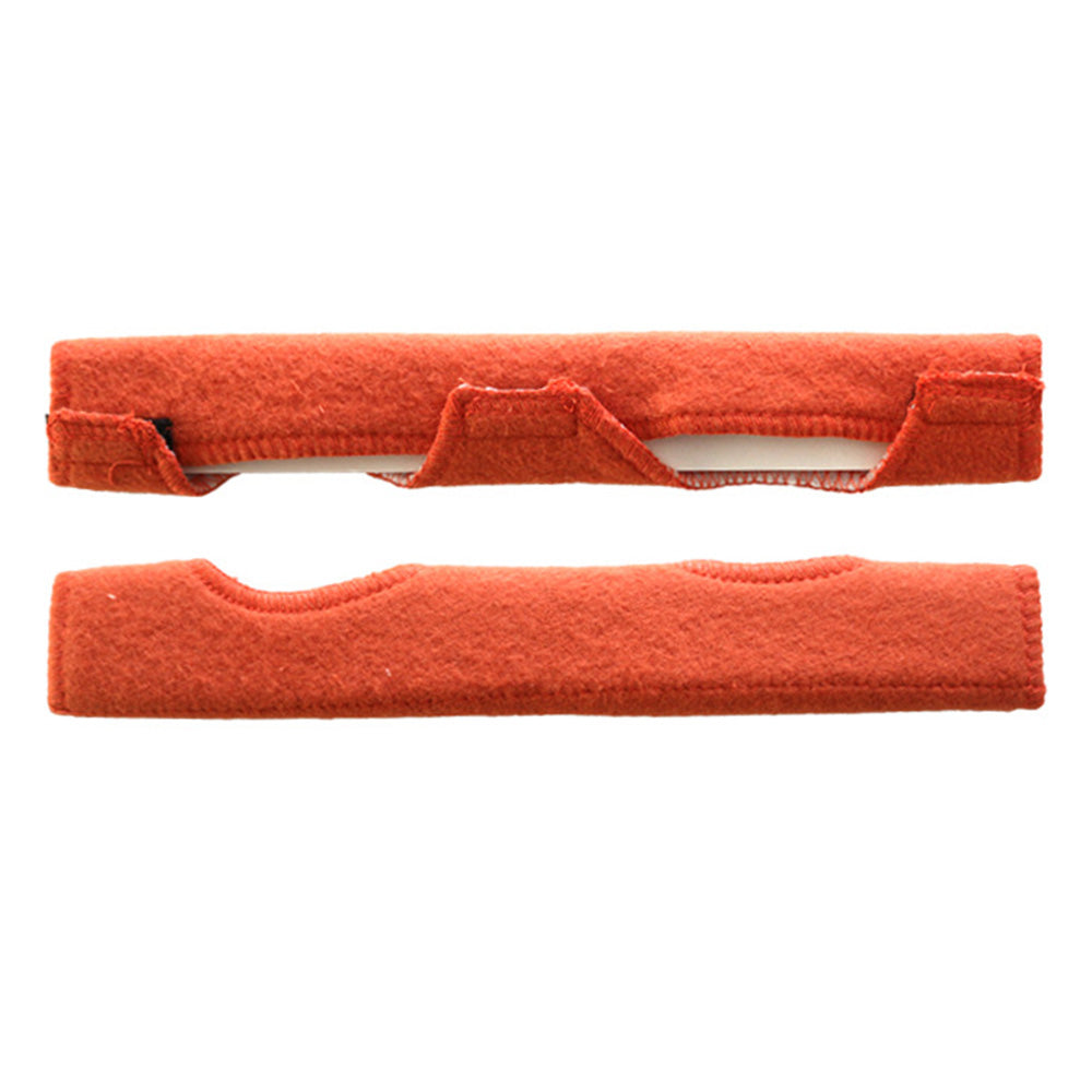 2 Cotton Foam Hard Hat Sweatbands with Hook and Loop