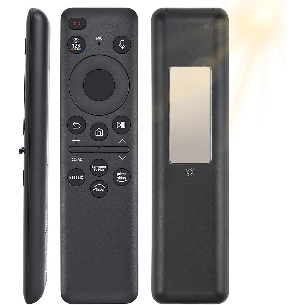 Solar Voice Remote Control for Samsung Smart TVs 8K Crystal UHD Series