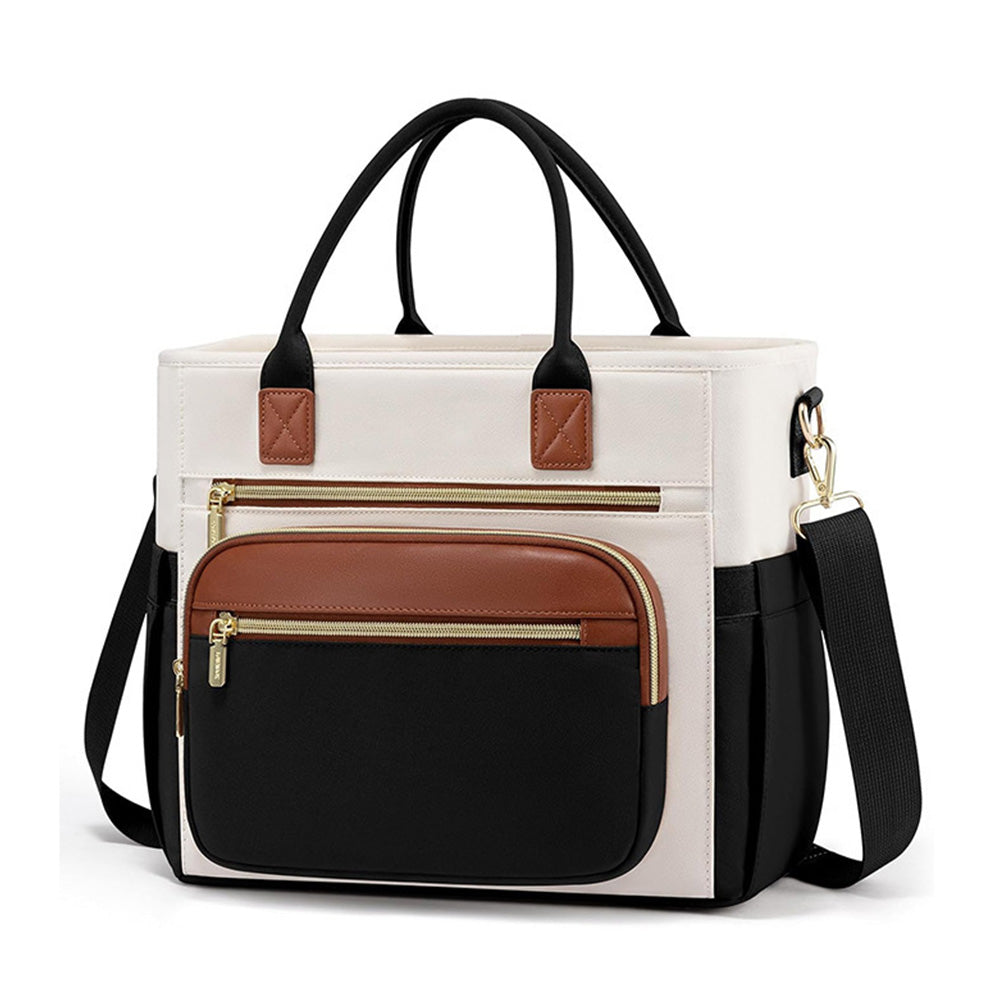 Insulated Lunch Bag Double Layer Leakproof Cooler Tote for Work