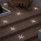 4Pcs Solar Ground Lights Bright In-Ground Outdoor Landscape Lighting Pathway Lawn Patio Yard Deck