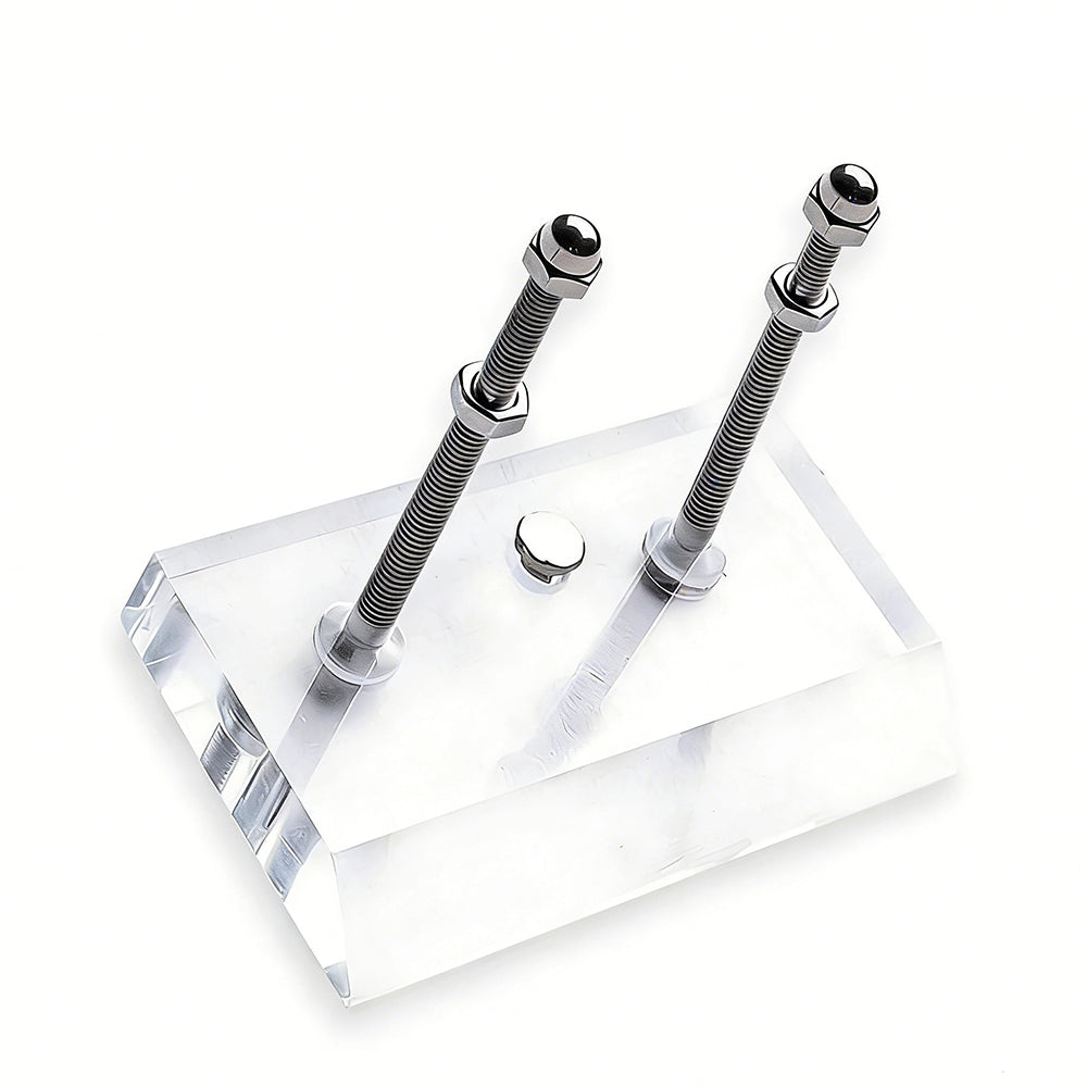 2 Pcs Acrylic Skateboard Wall Mount Display Holder for Skateboard Scooter Display