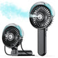 Portable Handheld Misting Fan Rechargeable Personal Folding Fan