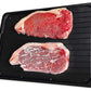 Rapid Thaw Tray with Drip Tray Fast Defrosting Plate for Frozen Meat Chicken Fish