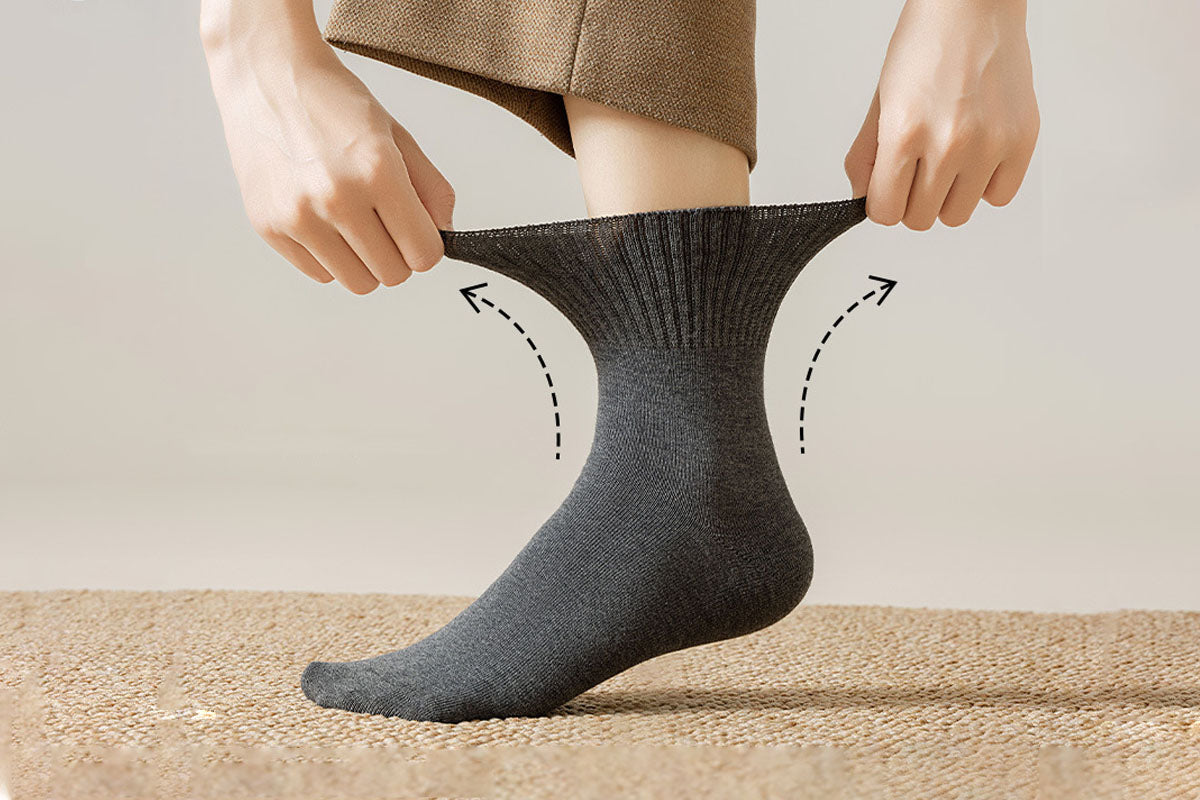 3 Pairs Moisturizing Socks for Dry Cracked Heel Treatment