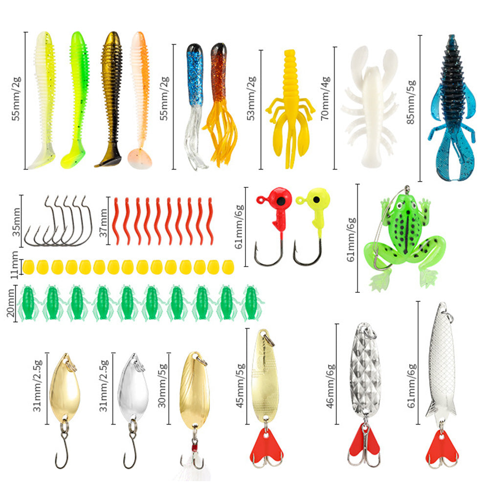 2025 Advent Calendar Fishing Christmas Countdown 24 Days Fishing Lures for Fishing