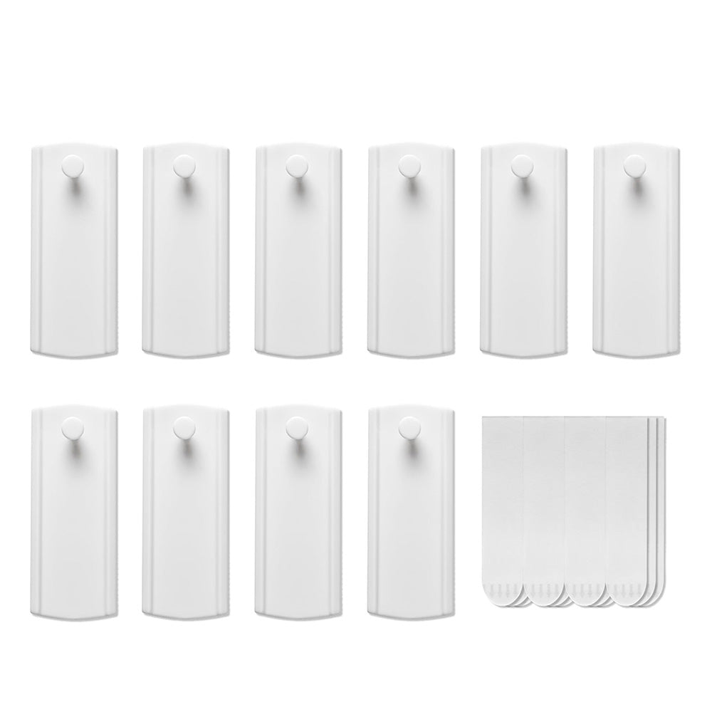 10 Pack Self Adhesive Sawtooth Picture Hangers for Smooth Frames