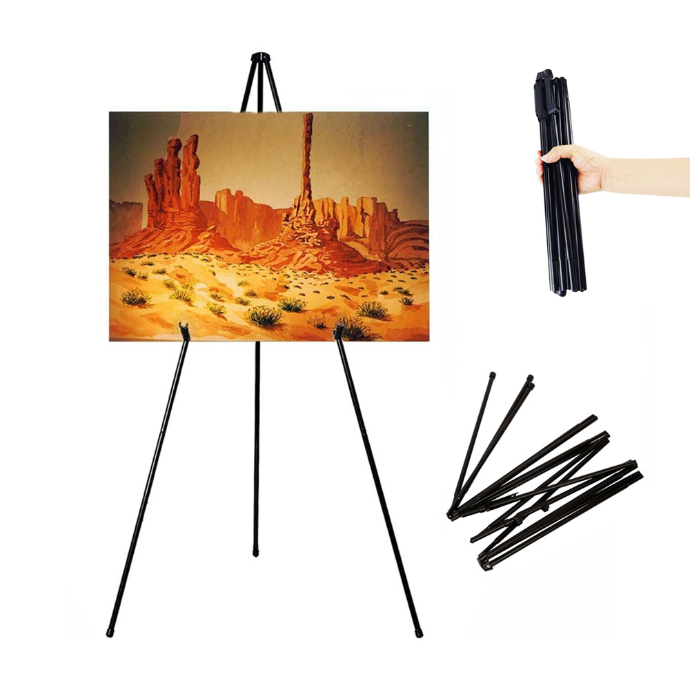Foldable Metal Easel Stand Tripod Display Stand