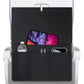 Airplane Tray Cover with Pockets Travel Reusable Foldable Seat Back Organizer