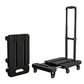 Telescopic Folding Hand Truck with Elastic Rope Portable Utility Cart for Luggage Parcels