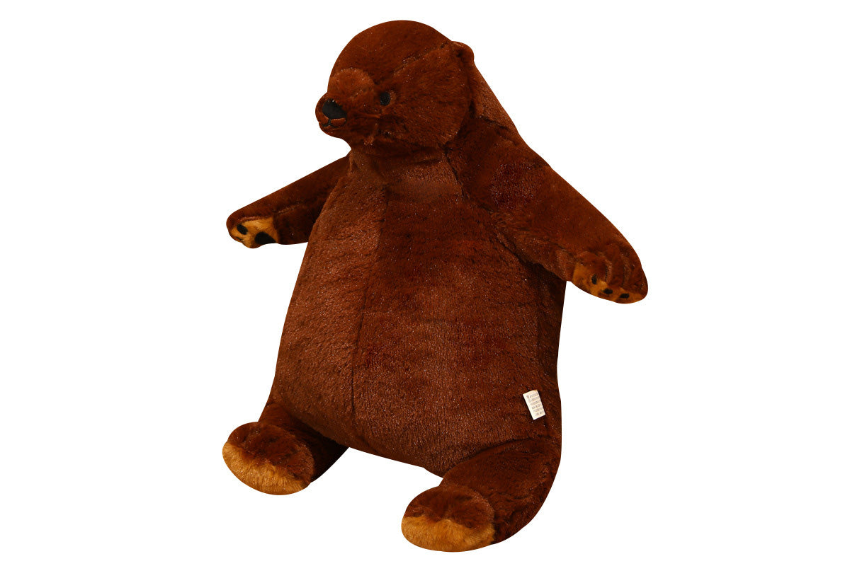 Giant Brown Bear Stuffed Animal for Adults Stress Relief Anti-Anxiety Cuddly Bear Toy