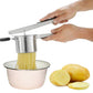 3-in-1 Stainless Steel Potato Ricer & Masher with 3 Interchangeable Discs