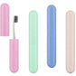4 Pcs Travel Toothbrush Case Hard Shell Plastic Cover for Camping Home