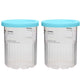 4Pcs Ice Cream Pints Containers And Lids, Compatible With Ninja NC500, NC501 Series