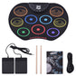 Portable Tabletop Roll-Up Electronic Drum Kit