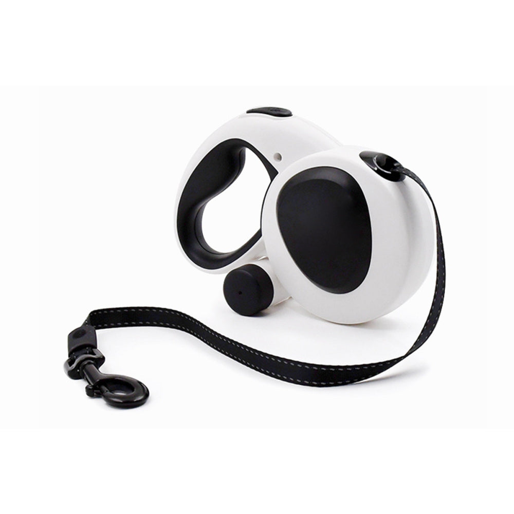 5m Auto Retractable Dog Leash with LED Light Pet Walking Lead for Small Medium Large Dogs