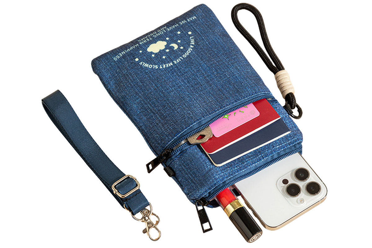 Crossbody Phone Bag Passport Bag Sling Purse Phone Pouch
