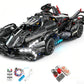 Motorized Building Blocks Car Remote and APP Dual Control RC Toy Car with LED Lights