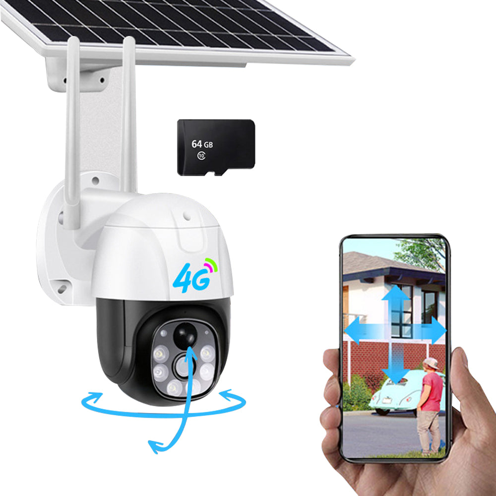 Solar Wireless WiFi Cameras for Outdoor Security