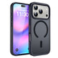 Magnetic MagSafe Phone Case for iPhone 17 Pro Max 17Air Shockproof Matte Protective Cover-Black