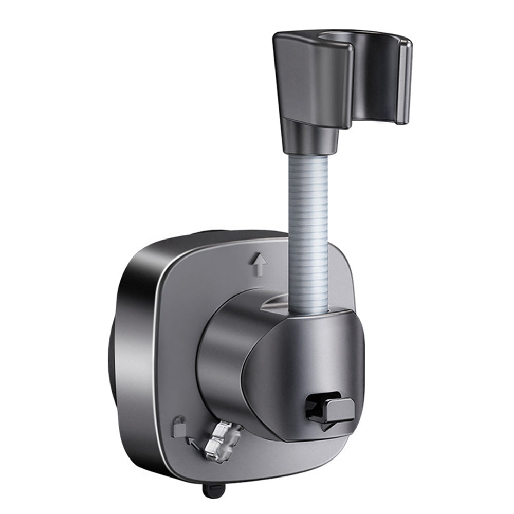 Detachable Suction Cup Shower Head Holder 360 Degree Rotation Adjustment for Bathroom Bathtub Rental Hotel