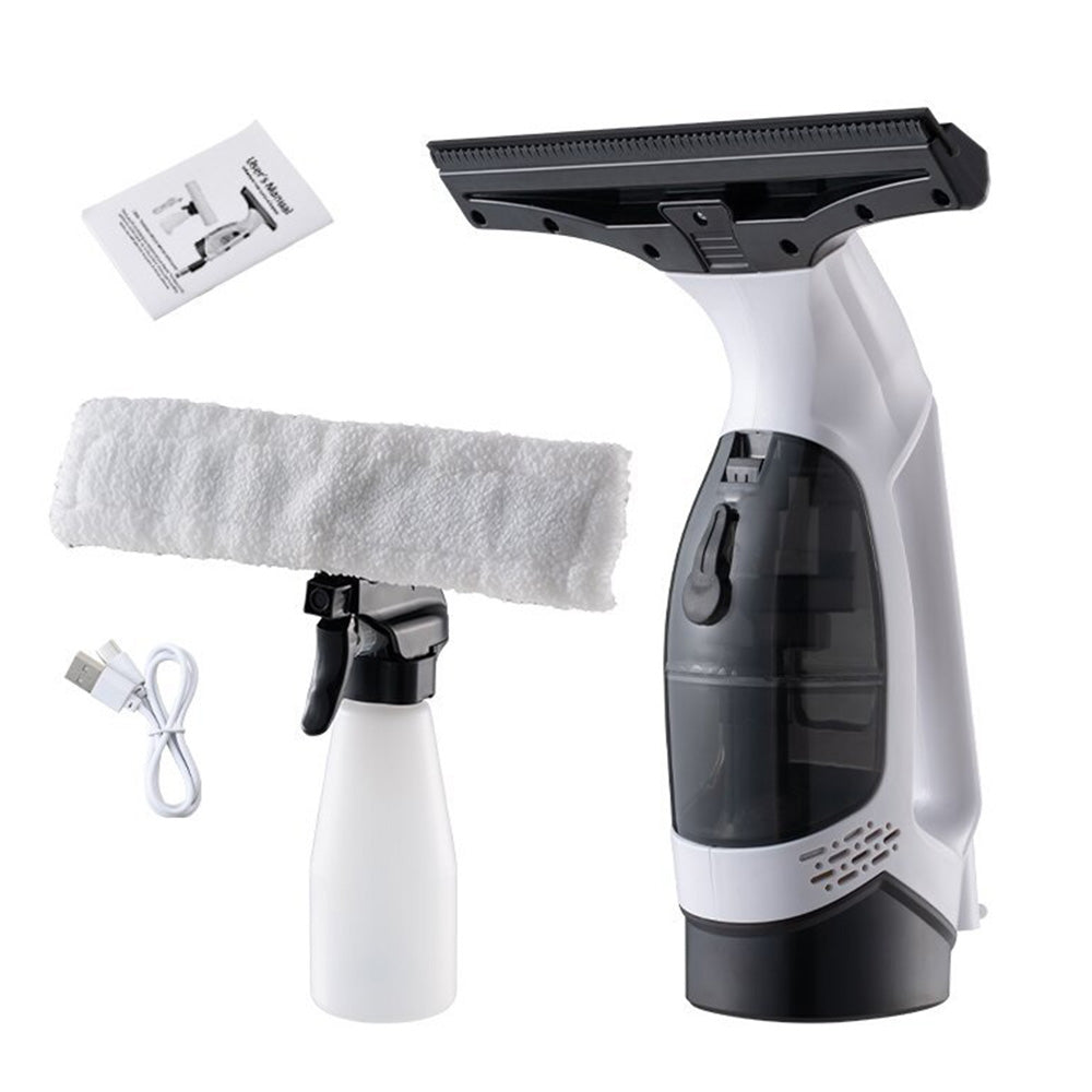 Automatic Dirty Water Recovery Electric Window Cleaner with 150ml Tank for Glass Cleaning