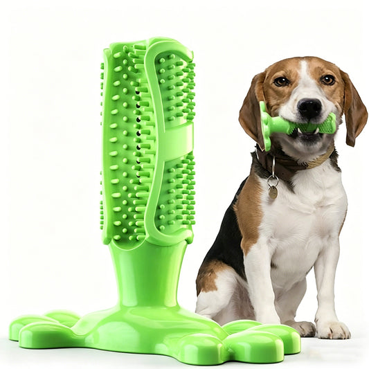 Dog Toothbrush Chew Toy TPR Teeth Cleaning Stick for Dog