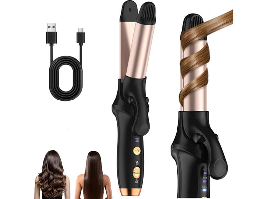 Cordless Rechargeable Curling Iron