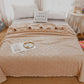 Soft Warm Reversible Faux Long Plush Blanket